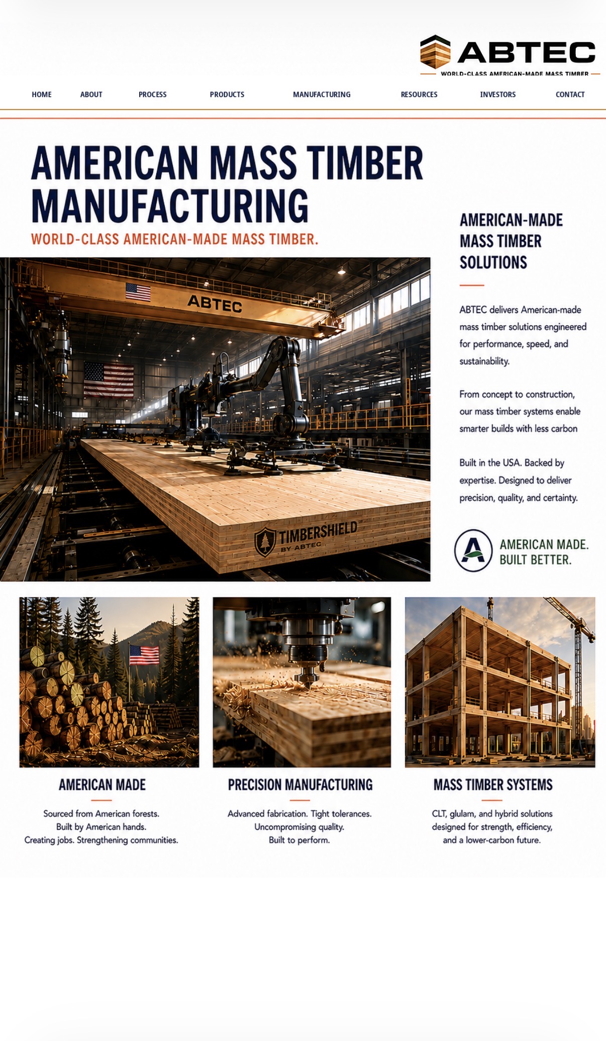 Approved ABTEC site header